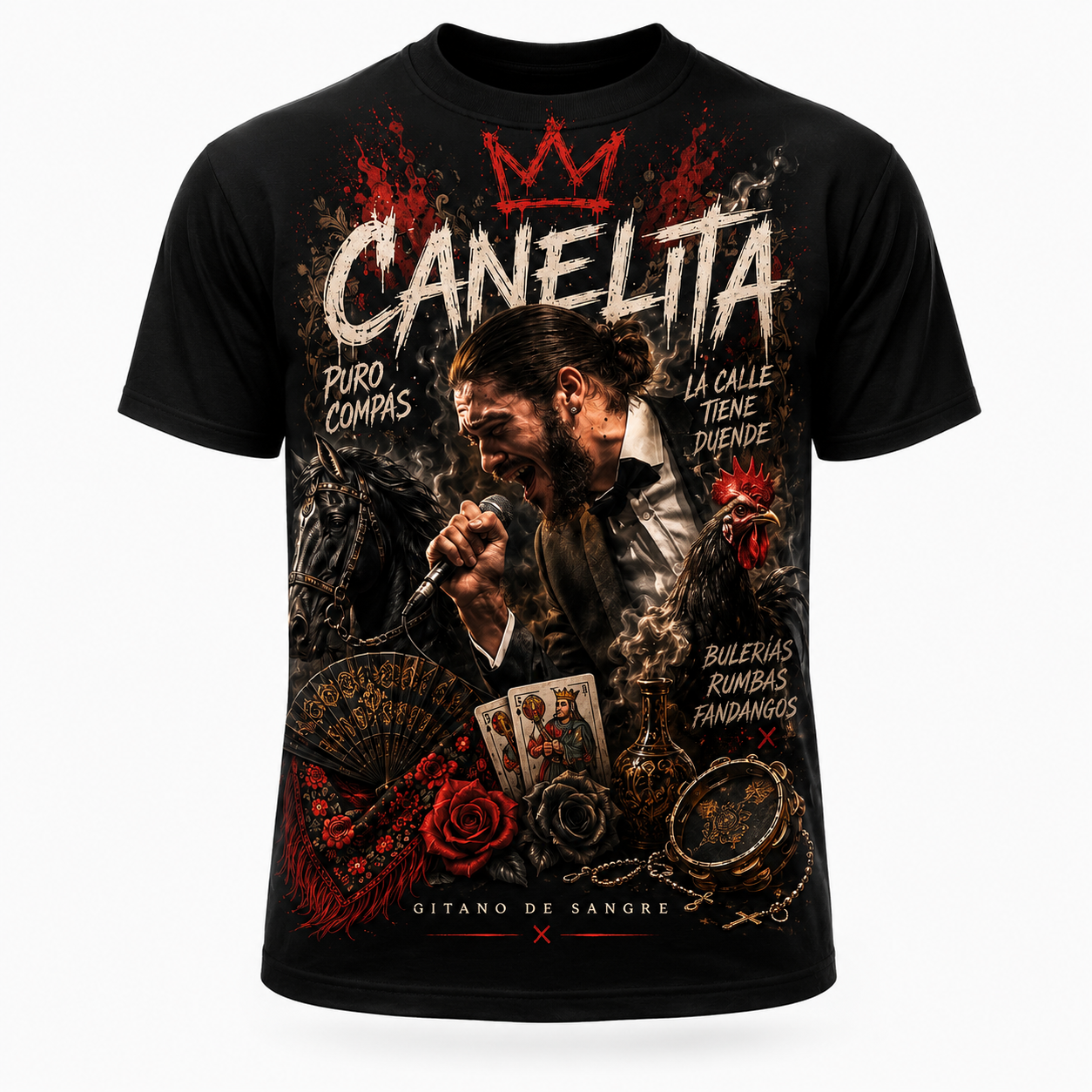Canelita “Gitano de Sangre” – Camiseta Exclusiva